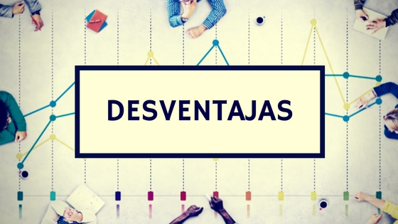 desventajas